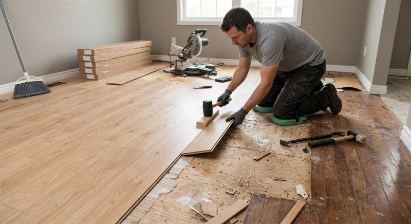 Laminate Tile Installation in Longmont, CO